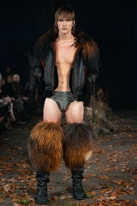 Agro Studio - Runway - LFW February 2026 A model walks the runway at the Agro Fashion show during London Fashion Week, Credit:Lounis Tiar Avalon United Kingdom, London  Copyright: xLounisxTiarx xAvalonx 1076543738