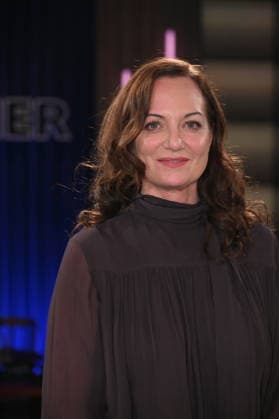 Actress Natalia Wörner as a guest on the WDR talk show Kölner Treff