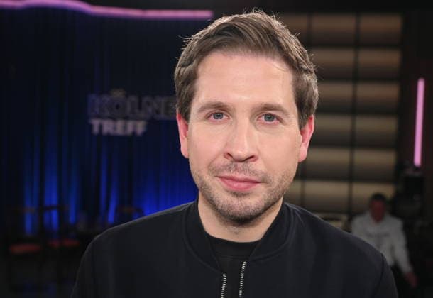 Politician Kevin Kühnert, Secretary General of the SPD from December 2021 to October 2024, now a lobbyist, as a guest on the WDR talk show Kölner Treff