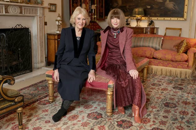 Queen Camilla hosts Dame Anna Wintour Queen Camilla hosts Dame Anna Wintour at St James s Palace, London, UK, on the 19th February 2026. Picture by Chris Jackson WPA-Pool London St James s Palace London United Kingdom 
