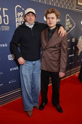 99 Fire Films Award 2026 Riccardo Campione, Tom Böttcher 99 Fire Films Award 2026, Astor Film Lounge Berlin, date 19 02 2026 Copyright: xEventpress Kratschx