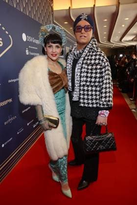 99 Fire Films Award 2026 Pauline Stolze, Julian F M Stoeckel 99 Fire Films Award 2026, Astor Film Lounge Berlin, Date 19 02 2026 Copyright: xEventpress Kratschx