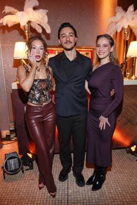99 Fire Films Award 2026 Mariattma Jadie, Mehmet Daloglu, Alessia Mazzola 99 Fire Films Award 2026, Astor Film Lounge Berlin, Date 19 02 2026 Copyright: xEventpress Kratschx