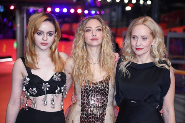 Viola Prettejohn, Amanda Seyfried, Mona Fastvold at the premiere THE TESTAMENT OF ANN LEE as part of 76 BERLINALE International Berlin Film Festival at the Berlinale Palast at Potsdamer Platz in Berlin on 19 02 2026