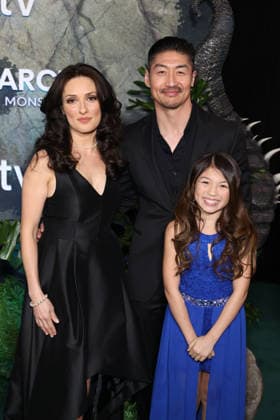 World Premiere Of Apple TV+ s Monarch: Legacy Of Monsters Season 2 Brian Tee and guest at the World Premiere Of Apple TV+ s Monarch: Legacy Of Monsters Season 2 held at the TCL Chinese Theatre IMAX on February 19, 2026 in Hollywood, Los Angeles, California, United States., Credit:Xavier Collin Avalon USA, Hollywood  Copyright: xXavierxCollinx xAvalonx 1076627220