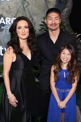 World Premiere Of Apple TV+ s Monarch: Legacy Of Monsters Season 2 guest, Brian Tee and guest at the World Premiere Of Apple TV+ s Monarch: Legacy Of Monsters Season 2 held at the TCL Chinese Theatre IMAX on February 19, 2026 in Hollywood, Los Angeles, California, United States., Credit:Xavier Collin Avalon USA, Hollywood  Copyright: xXavierxCollinx xAvalonx 1076627699