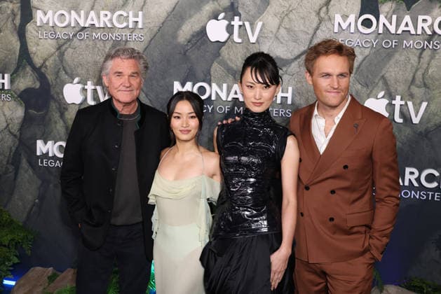 World Premiere Of Apple TV+ s Monarch: Legacy Of Monsters Season 2 Kurt Russell, Anna Sawai, Mari Yamamoto and Wyatt Russell at the World Premiere Of Apple TV+ s Monarch: Legacy Of Monsters Season 2 held at the TCL Chinese Theatre IMAX on February 19, 2026 in Hollywood, Los Angeles, California, United States., Credit:Xavier Collin Avalon USA, Hollywood  Copyright: xXavierxCollinx xAvalonx 1076643824