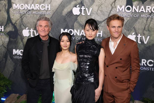 World Premiere Of Apple TV+ s Monarch: Legacy Of Monsters Season 2 Kurt Russell, Anna Sawai, Mari Yamamoto and Wyatt Russell at the World Premiere Of Apple TV+ s Monarch: Legacy Of Monsters Season 2 held at the TCL Chinese Theatre IMAX on February 19, 2026 in Hollywood, Los Angeles, California, United States., Credit:Xavier Collin Avalon USA, Hollywood  Copyright: xXavierxCollinx xAvalonx 1076643828