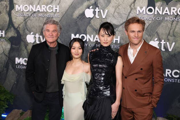 World Premiere Of Apple TV+ s Monarch: Legacy Of Monsters Season 2 Kurt Russell, Anna Sawai, Mari Yamamoto and Wyatt Russell at the World Premiere Of Apple TV+ s Monarch: Legacy Of Monsters Season 2 held at the TCL Chinese Theatre IMAX on February 19, 2026 in Hollywood, Los Angeles, California, United States., Credit:Xavier Collin Avalon USA, Hollywood  Copyright: xXavierxCollinx xAvalonx 1076643829