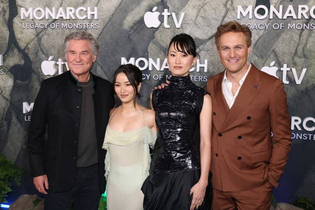 World Premiere Of Apple TV+ s Monarch: Legacy Of Monsters Season 2 Kurt Russell, Anna Sawai, Mari Yamamoto and Wyatt Russell at the World Premiere Of Apple TV+ s Monarch: Legacy Of Monsters Season 2 held at the TCL Chinese Theatre IMAX on February 19, 2026 in Hollywood, Los Angeles, California, United States., Credit:Xavier Collin Avalon USA, Hollywood  Copyright: xXavierxCollinx xAvalonx 1076643847