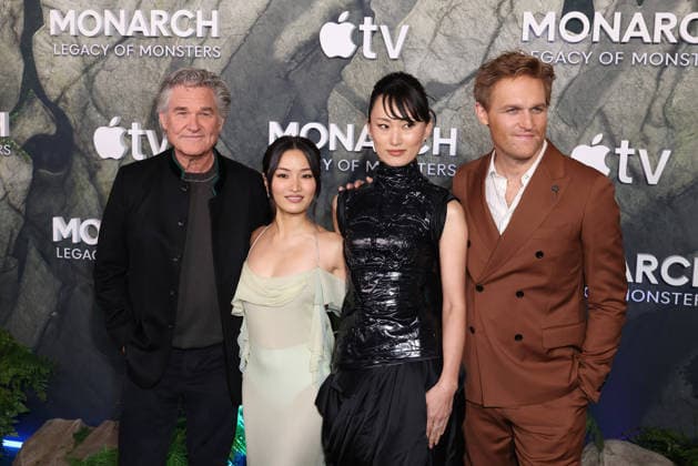 World Premiere Of Apple TV+ s Monarch: Legacy Of Monsters Season 2 Kurt Russell, Anna Sawai, Mari Yamamoto and Wyatt Russell at the World Premiere Of Apple TV+ s Monarch: Legacy Of Monsters Season 2 held at the TCL Chinese Theatre IMAX on February 19, 2026 in Hollywood, Los Angeles, California, United States., Credit:Xavier Collin Avalon USA, Hollywood  Copyright: xXavierxCollinx xAvalonx 1076643852