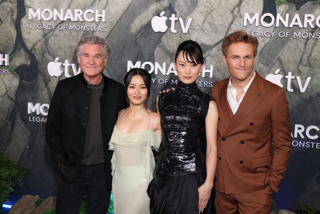 World Premiere Of Apple TV+ s Monarch: Legacy Of Monsters Season 2 Kurt Russell, Anna Sawai, Mari Yamamoto and Wyatt Russell at the World Premiere Of Apple TV+ s Monarch: Legacy Of Monsters Season 2 held at the TCL Chinese Theatre IMAX on February 19, 2026 in Hollywood, Los Angeles, California, United States., Credit:Xavier Collin Avalon USA, Hollywood  Copyright: xXavierxCollinx xAvalonx 1076643989