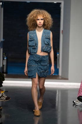 Ksenia Schnaider - Runway - LFW February 2026 A model walks the runway at the Ksenia Schnaider Fashion show during London Fashion Week, Credit:Lounis Tiar Avalon United Kingdom, London  Copyright: xLounisxTiarx xAvalonx 1076583328