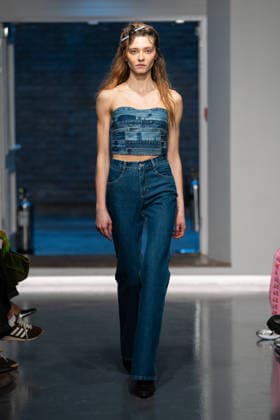 Ksenia Schnaider - Runway - LFW February 2026 A model walks the runway at the Ksenia Schnaider Fashion show during London Fashion Week, Credit:Lounis Tiar Avalon United Kingdom, London  Copyright: xLounisxTiarx xAvalonx 1076583379