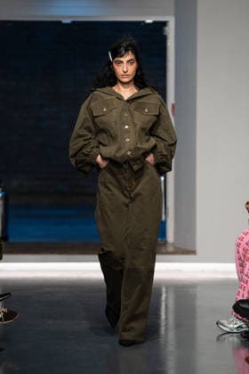Ksenia Schnaider - Runway - LFW February 2026 A model walks the runway at the Ksenia Schnaider Fashion show during London Fashion Week, Credit:Lounis Tiar Avalon United Kingdom, London  Copyright: xLounisxTiarx xAvalonx 1076583508