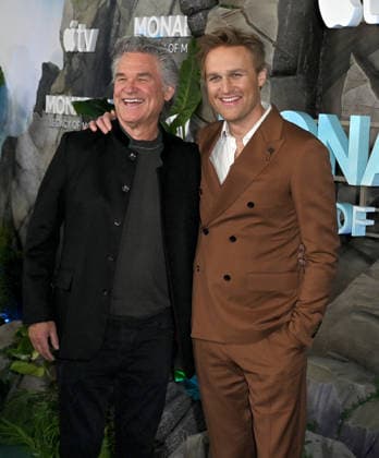 ˜Monarch: Legacy of Monsters™ Season 2 World Premiere Kurt Russell and Wyatt Russell arriving at Apple TV™s Monarch: Legacy of Monsters™ season 2 world premiere held at the TCL Chinese Theatre on February 19, 2026 in Hollywood, Ca. Hollywood TCL Chinese Theatre California USA Copyright: xLeexWatt AFF-USA.COMx