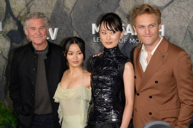 Monarch Legacy of Monsters Premiere - Los Angeles, USA LOS ANGELES, USA. February 19, 2026: Kurt Russell, Anna Sawai, Mari Yamamoto & Wyatt Russell at the season 2 premiere for Apple s Monarch: Legacy of Monsters at the TCL Chinese Theatre. Los Angeles CA USA  Copyright: xPaulxSmith Featureflashx
