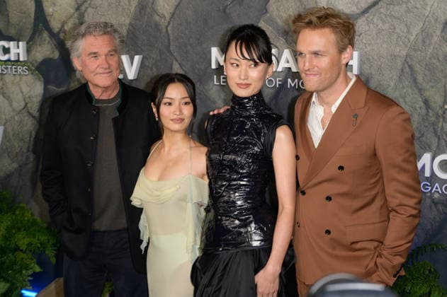 Monarch Legacy of Monsters Premiere - Los Angeles, USA LOS ANGELES, USA. February 19, 2026: Kurt Russell, Anna Sawai, Mari Yamamoto & Wyatt Russell at the season 2 premiere for Apple s Monarch: Legacy of Monsters at the TCL Chinese Theatre. Los Angeles CA USA  Copyright: xPaulxSmith Featureflashx