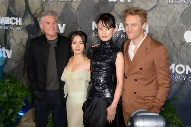 Monarch Legacy of Monsters Premiere - Los Angeles, USA LOS ANGELES, USA. February 19, 2026: Kurt Russell, Anna Sawai, Mari Yamamoto & Wyatt Russell at the season 2 premiere for Apple s Monarch: Legacy of Monsters at the TCL Chinese Theatre. Los Angeles CA USA  Copyright: xPaulxSmith Featureflashx