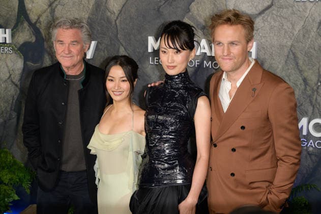 Monarch Legacy of Monsters Premiere - Los Angeles, USA LOS ANGELES, USA. February 19, 2026: Kurt Russell, Anna Sawai, Mari Yamamoto & Wyatt Russell at the season 2 premiere for Apple s Monarch: Legacy of Monsters at the TCL Chinese Theatre. Los Angeles CA USA  Copyright: xPaulxSmith Featureflashx