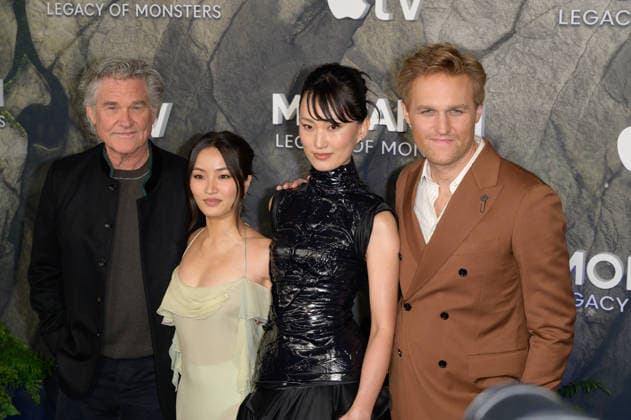 Monarch Legacy of Monsters Premiere - Los Angeles, USA LOS ANGELES, USA. February 19, 2026: Kurt Russell, Anna Sawai, Mari Yamamoto & Wyatt Russell at the season 2 premiere for Apple s Monarch: Legacy of Monsters at the TCL Chinese Theatre. Los Angeles CA USA  Copyright: xPaulxSmith Featureflashx