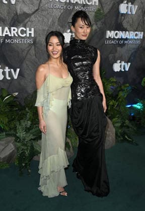 ˜Monarch: Legacy of Monsters™ Season 2 World Premiere Anna Sawai and Mari Yamamoto arriving at Apple TV™s Monarch: Legacy of Monsters™ season 2 world premiere held at the TCL Chinese Theatre on February 19, 2026 in Hollywood, Ca. Hollywood TCL Chinese Theatre California USA Copyright: xLeexWatt AFF-USA.COMx