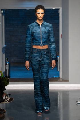 LFW - Ksenia Schnaider Runway A model walks the runway at the Ksenia Schnaider fashion show during London Fashion Week held in London, United Kingdom on February 19, 2026 Photo by LouniPhotography ABACAPRESS.COM London United Kingdom  Copyright: xLounisPhotography ABACAx