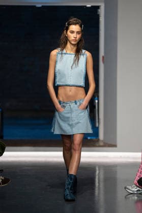 LFW - Ksenia Schnaider Runway A model walks the runway at the Ksenia Schnaider fashion show during London Fashion Week held in London, United Kingdom on February 19, 2026 Photo by LouniPhotography ABACAPRESS.COM London United Kingdom  Copyright: xLounisPhotography ABACAx