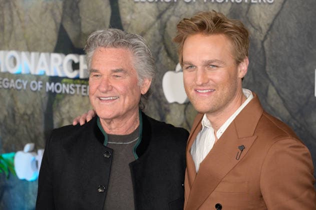 Monarch Legacy of Monsters Premiere - Los Angeles, USA LOS ANGELES, USA. February 19, 2026: Kurt Russell & Wyatt Russell at the season 2 premiere for Apple s Monarch: Legacy of Monsters at the TCL Chinese Theatre. Los Angeles CA USA  Copyright: xPaulxSmith Featureflashx