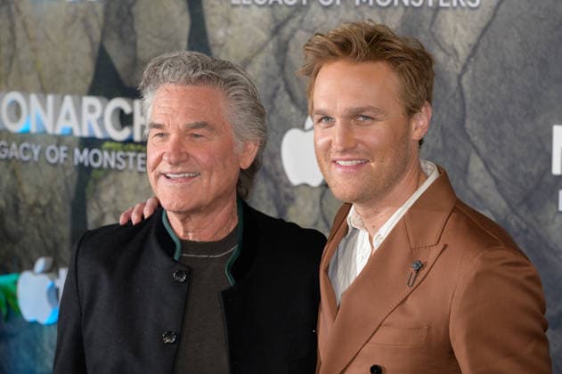 Monarch Legacy of Monsters Premiere - Los Angeles, USA LOS ANGELES, USA. February 19, 2026: Kurt Russell & Wyatt Russell at the season 2 premiere for Apple s Monarch: Legacy of Monsters at the TCL Chinese Theatre. Los Angeles CA USA  Copyright: xPaulxSmith Featureflashx