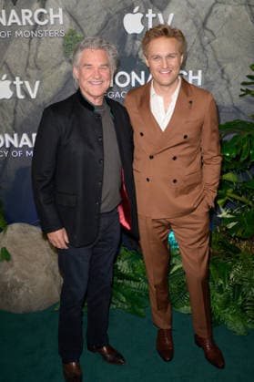 Monarch Legacy of Monsters Premiere - Los Angeles, USA LOS ANGELES, USA. February 19, 2026: Kurt Russell & Wyatt Russell at the season 2 premiere for Apple s Monarch: Legacy of Monsters at the TCL Chinese Theatre. Los Angeles CA USA  Copyright: xPaulxSmith Featureflashx