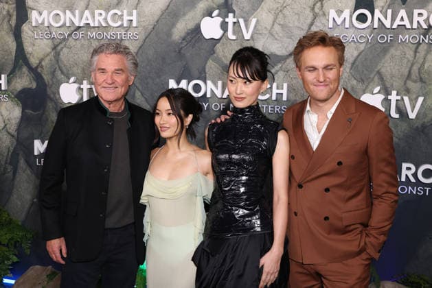 World Premiere Of Apple TV+ s Monarch: Legacy Of Monsters Season 2 Kurt Russell, Anna Sawai, Mari Yamamoto and Wyatt Russell at the World Premiere Of Apple TV+ s Monarch: Legacy Of Monsters Season 2 held at the TCL Chinese Theatre IMAX on February 19, 2026 in Hollywood, Los Angeles, California, United States., Credit:Xavier Collin Avalon USA, Hollywood  Copyright: xXavierxCollinx xAvalonx 1076644458