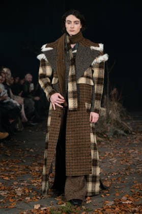 LFW - Agro Studio Runway A model walks the runway during the Agro Studio fashion show at London Fashion Week held in London, United Kingdom on February 19, 2026. Photo by LouniPhotography ABACAPRESS.COM London United Kingdom  Copyright: xLounisPhotography ABACAx
