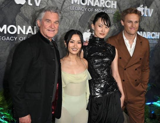 ˜Monarch: Legacy of Monsters™ Season 2 World Premiere Anna Sawai and Mari Yamamoto arriving at Apple TV™s Monarch: Legacy of Monsters™ season 2 world premiere held at the TCL Chinese Theatre on February 19, 2026 in Hollywood, Ca. Hollywood TCL Chinese Theatre California USA Copyright: xLeexWatt AFF-USA.COMx