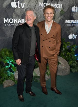 ˜Monarch: Legacy of Monsters™ Season 2 World Premiere Kurt Russell and Wyatt Russell arriving at Apple TV™s Monarch: Legacy of Monsters™ season 2 world premiere held at the TCL Chinese Theatre on February 19, 2026 in Hollywood, Ca. Hollywood TCL Chinese Theatre California USA Copyright: xLeexWatt AFF-USA.COMx