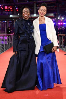 Achouackh Abakar Souleymane and Maimouna Miawama at the premiere of the feature film Soumsoum, the Night of the Stars Soumsoum, la nuit des astres at the Berlinale 2026 76 Berlin International Film Festival at the Berlinale Palast Berlin, 19 02 2026 Foto:xN.xKubelkax xFuturexImagex soumsoum_6220