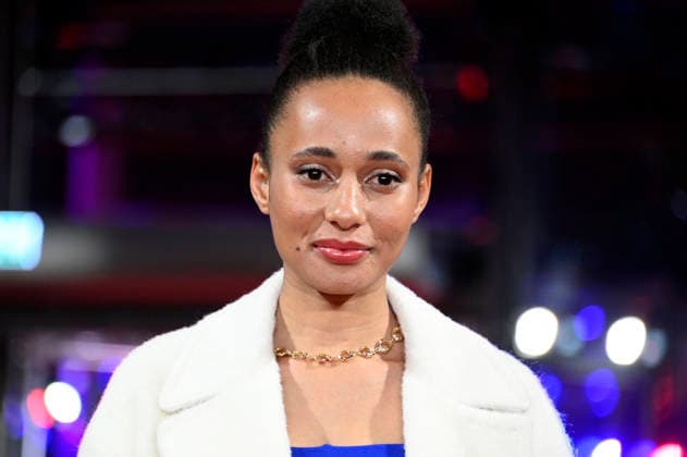 Maimouna Miawama at the premiere of the feature film Soumsoum, the Night of the Stars Soumsoum, la nuit des astres at the Berlinale 2026 76 Berlin International Film Festival at the Berlinale Palast Berlin, 19 02 2026 Foto:xN.xKubelkax xFuturexImagex soumsoum_6229