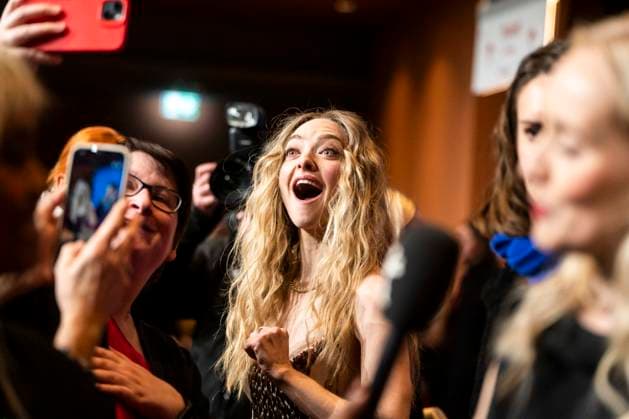 abb Amanda Michelle Seyfried US American actress and singer at the Photocall for the movie Teh Testament of Ann Lee at the Berlinale 2026 76 Berlin International Film Festival at the Hotel Grand Hyatt in Berlin on February 19, 2026 Berlin Germany