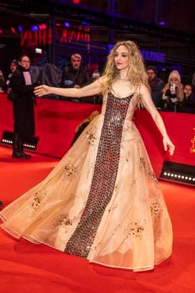 abb Amanda Michelle Seyfried American actress on the red carpet at the film premiere The Testament of Ann Lee at the Berlinale 76 International Film Festival at Berlinale Palast on Thursday February 19, 2026 in Berlin Berlin Germany