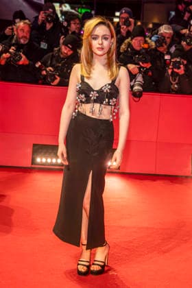 abb Viola Prettejohn on the red carpet at the film premiere The Testament of Ann Lee at the Berlinale 76 International Film Festival at Berlinale Palast on Thursday February 19, 2026 in Berlin Berlin Germany