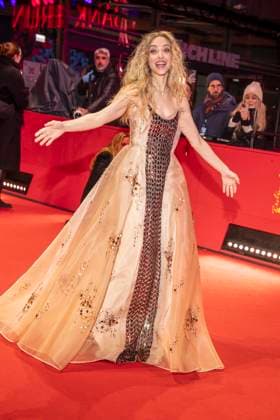 abb Amanda Michelle Seyfried American actress on the red carpet at the film premiere The Testament of Ann Lee at the Berlinale 76 International Film Festival at Berlinale Palast on Thursday February 19, 2026 in Berlin Berlin Germany