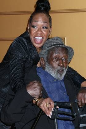 USA - The Neighborhood Series Wrap Party - Studio City LOS ANGELES - FEB 19: Tichina Arnold, Garrett Morris at The Neighborhood Series Wrap Party at the Radford Studios on February 19, 2026 in Studio City, CA Studio City CA USA  Copyright: x 2026xKathyxHutchinsx xHutchinsxPhotox
