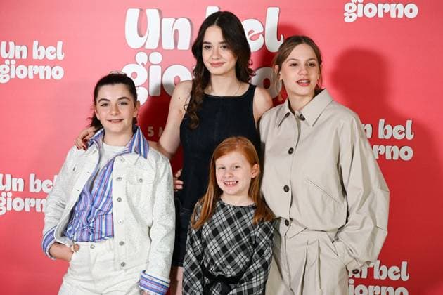 IPP VB Photo Rome 19 02 2026 Photocall film Un bel giorno In the photo Anita Marzi, Alma Teresa Giardina, Arianna Gregori, Maria Gifuni Italy Photo Press World Copyright