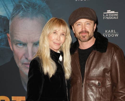 Trudie Styler, Aaron Paul Sturtevant lors de la générale de The Last Ship , Le spectacle musical de Sting, à la Seine Musicale à Boulogne Billancourt le 19 février 2026 Coadic Guirec Bestimage General for The Last Ship, Sting s musical, at La Seine Musicale in Boulogne Billancourt on February 19, 2026 Boulogne Billancourt France  Copyright: xCOADICxGUIRECx xBESTIMAGExCOADICxGUIRECx xBESTIMAGEx