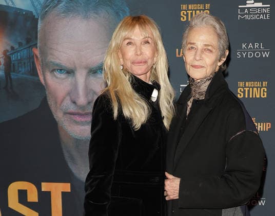 Trudie Styler et Charlotte Rampling lors de la générale de The Last Ship , Le spectacle musical de Sting, à la Seine Musicale à Boulogne Billancourt le 19 février 2026 Coadic Guirec Bestimage General for The Last Ship, Sting s musical, at La Seine Musicale in Boulogne Billancourt on February 19, 2026 Boulogne Billancourt France  Copyright: xCOADICxGUIRECx xBESTIMAGExCOADICxGUIRECx xBESTIMAGEx