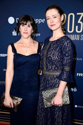 Laia Alvarez and Laura Louisa Garde at the 99Fire Films Award during the Berlinale 2026 in the Astor Film Lounge Berlin, 19 02 2026 Foto:xN.xKubelkax xFuturexImagex fire_6208