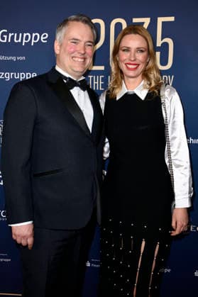 Spencer Chaplin and Kiera Chaplin at the 99Fire Films Award during the Berlinale 2026 in the Astor Film Lounge Berlin, 19 02 2026 Foto:xN.xKubelkax xFuturexImagex fire_6223