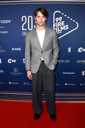 Arne Carlos Böttcher at the 99Fire Films Award during the Berlinale 2026 in the Astor Film Lounge Berlin, 19 02 2026 Foto:xN.xKubelkax xFuturexImagex fire_6248