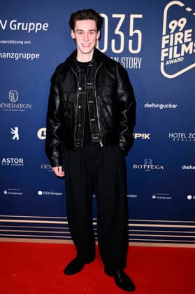 Mike Leon Lichtenberg at the 99Fire Films Award during the Berlinale 2026 in the Astor Film Lounge Berlin, 19 02 2026 Foto:xN.xKubelkax xFuturexImagex fire_6266