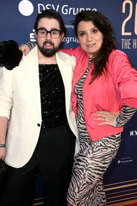 Steven Preisner and Anika Lehmann at the 99Fire Films Award during the Berlinale 2026 in the Astor Film Lounge Berlin, 19 02 2026 Foto:xN.xKubelkax xFuturexImagex fire_6278